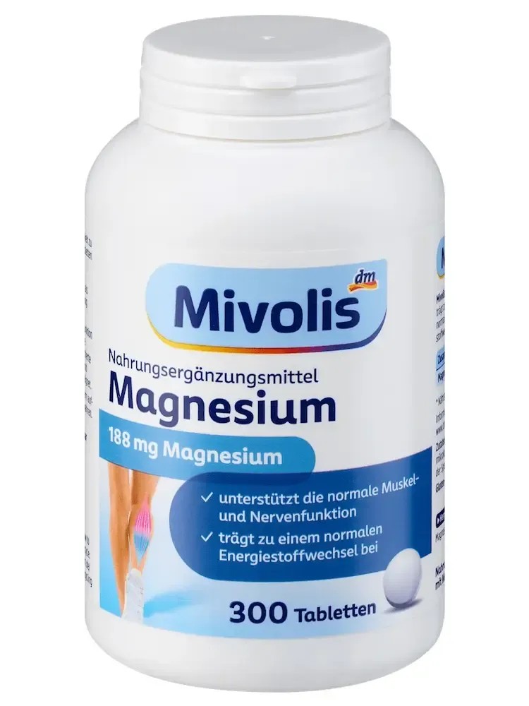 Viên Uống Magnesium Mivolis , 300 Viên